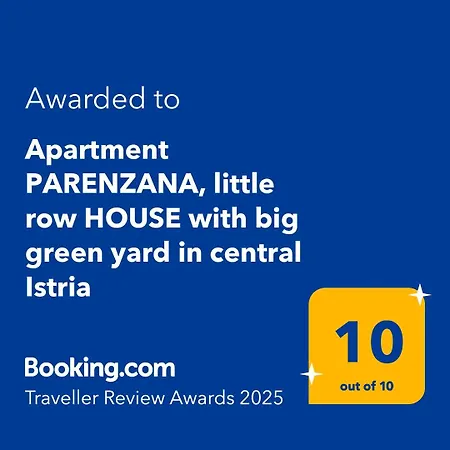 Parenzana, Little Row House With Big Yard In Istria * Rakotule